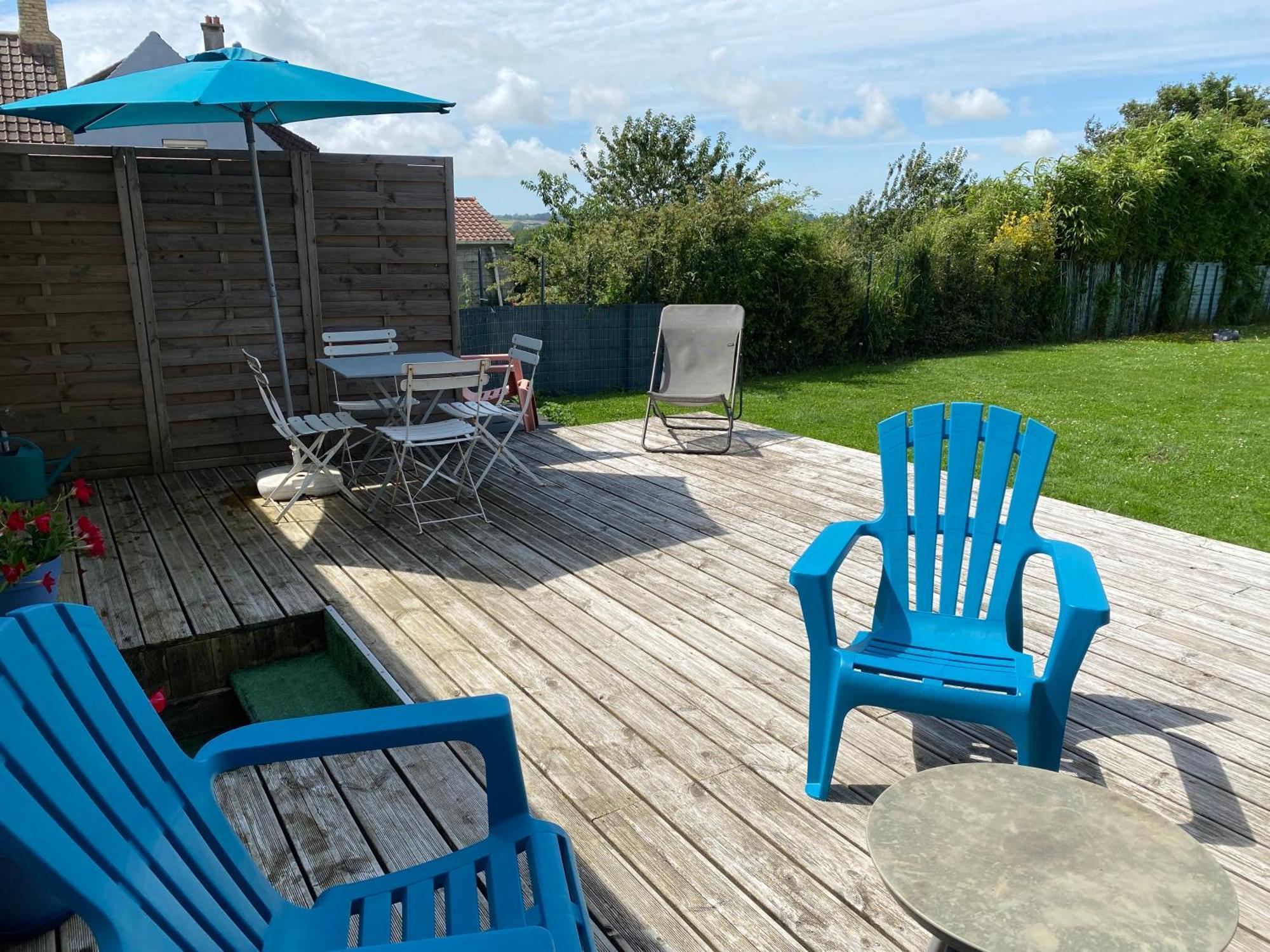 Maison De Village Avec Jardin 15Mn Des Plages, Wifi, 2 Chambres, Jardin Hesdin-l'Abbe ภายนอก รูปภาพ