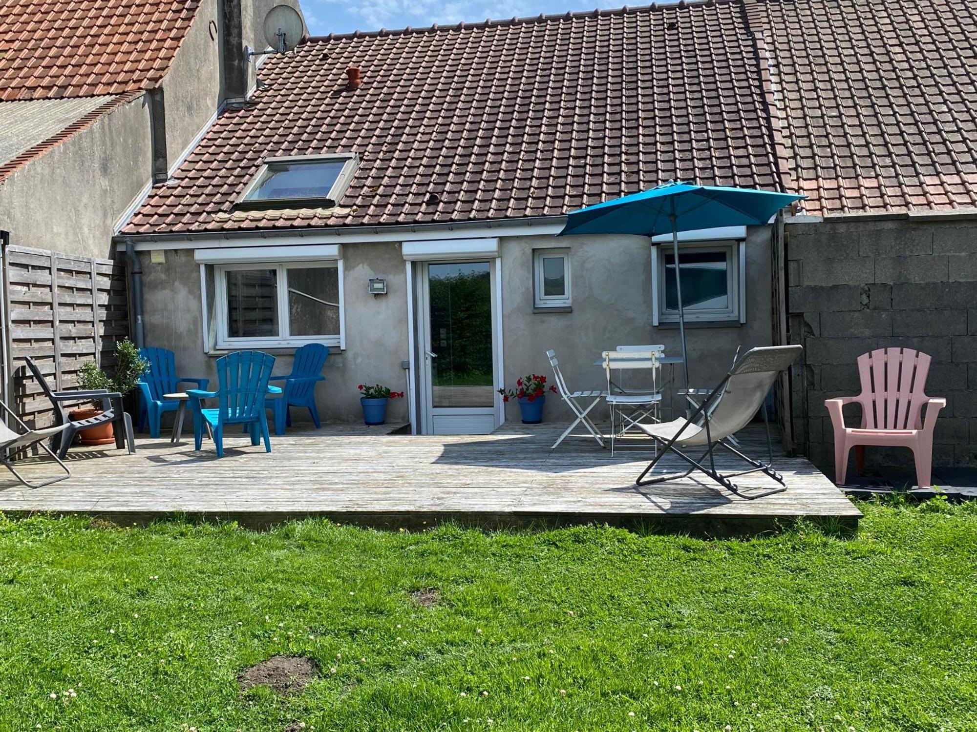 Maison De Village Avec Jardin 15Mn Des Plages, Wifi, 2 Chambres, Jardin Hesdin-l'Abbe ภายนอก รูปภาพ