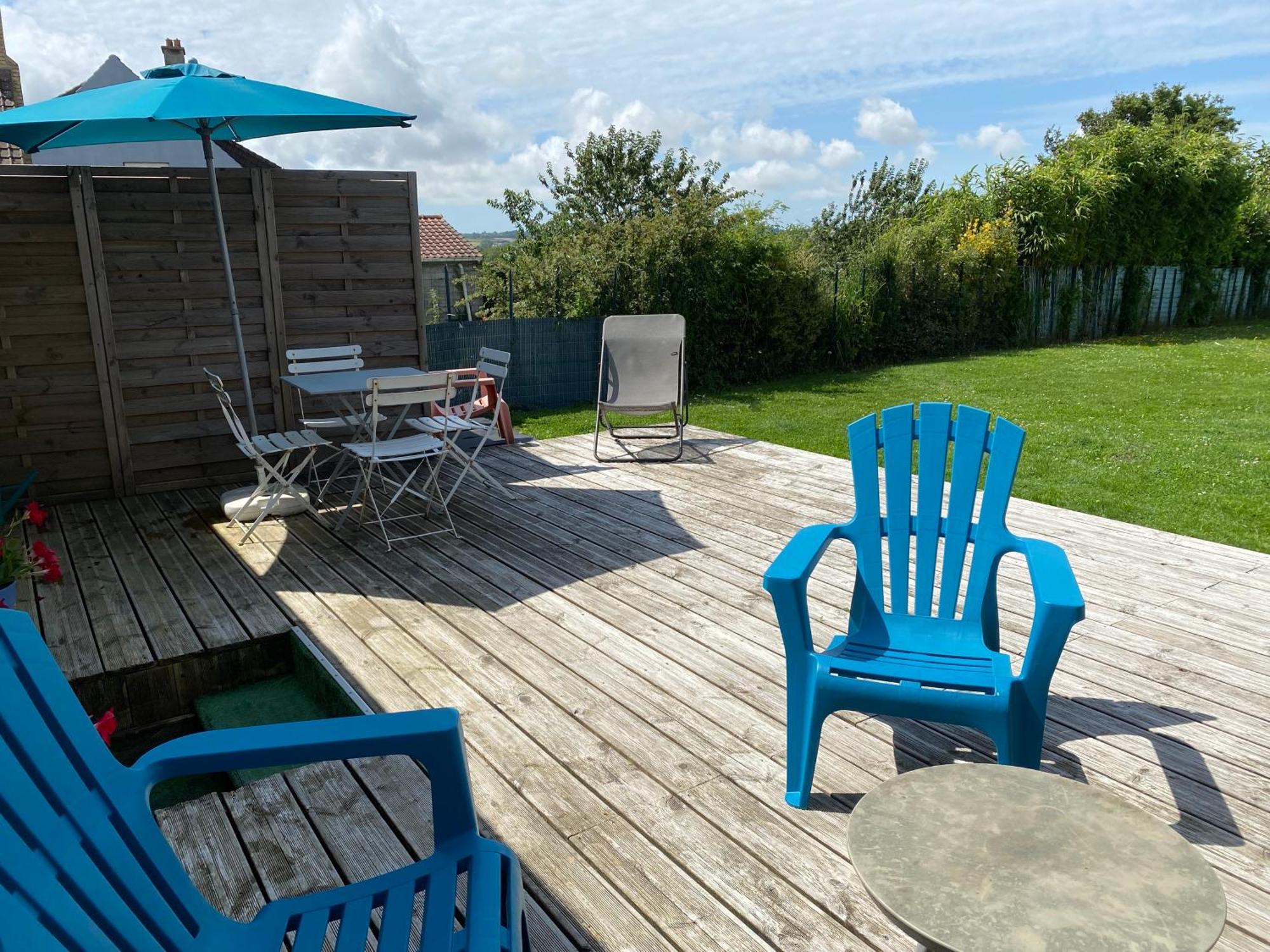 Maison De Village Avec Jardin 15Mn Des Plages, Wifi, 2 Chambres, Jardin Hesdin-l'Abbe ภายนอก รูปภาพ