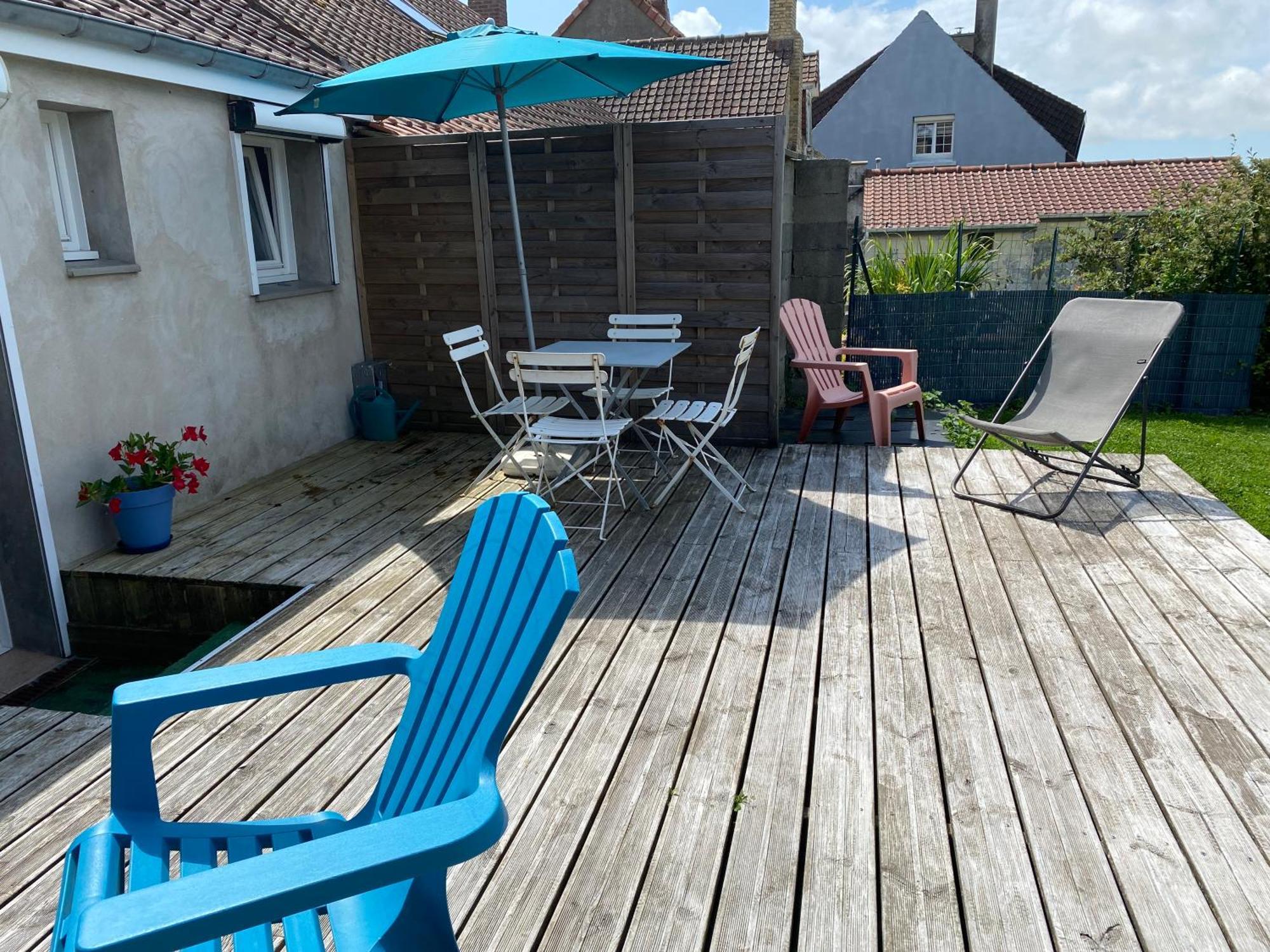 Maison De Village Avec Jardin 15Mn Des Plages, Wifi, 2 Chambres, Jardin Hesdin-l'Abbe ภายนอก รูปภาพ